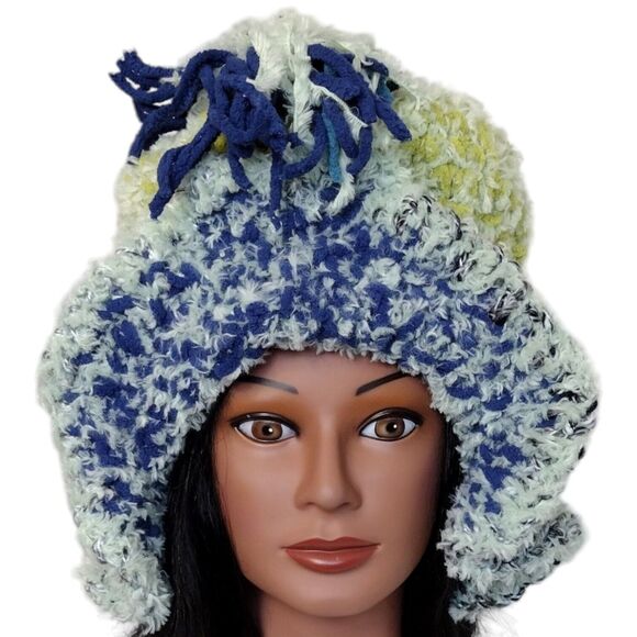 Floppy Type Hat OOAK Handmade Crochet Free Hand Women\'s One Size main image 8